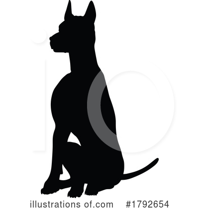 Royalty-Free (RF) Dog Clipart Illustration by AtStockIllustration - Stock Sample #1792654