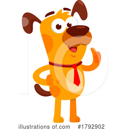 Dog Clipart #1792902 by Hit Toon