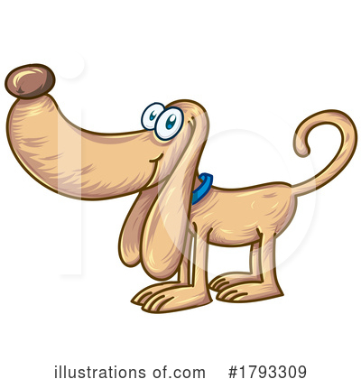 Dog Clipart #1793309 by Domenico Condello