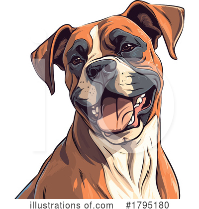 Dog Clipart #1795180 by stockillustrations