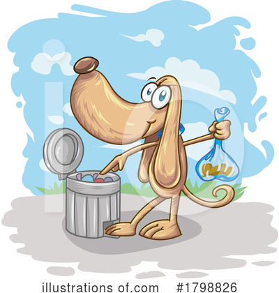 Dog Clipart #1798826 by Domenico Condello