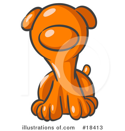 Royalty-Free (RF) Dog Clipart Illustration by Leo Blanchette - Stock Sample #18413