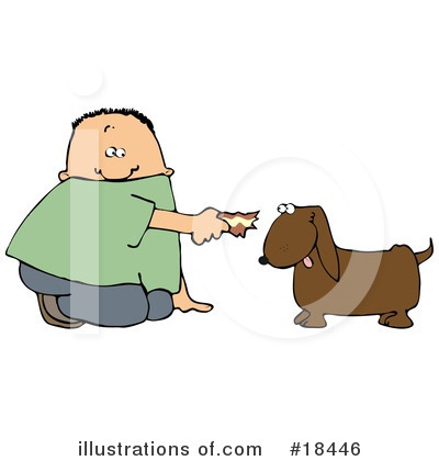 Royalty-Free (RF) Dog Clipart Illustration by djart - Stock Sample #18446