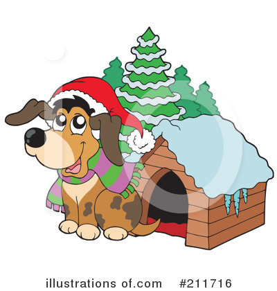 Royalty-Free (RF) Dog Clipart Illustration by visekart - Stock Sample #211716