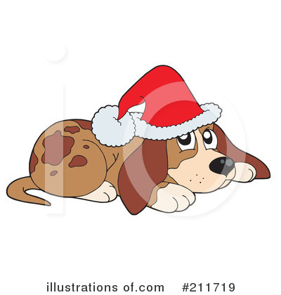 Royalty-Free (RF) Dog Clipart Illustration by visekart - Stock Sample #211719