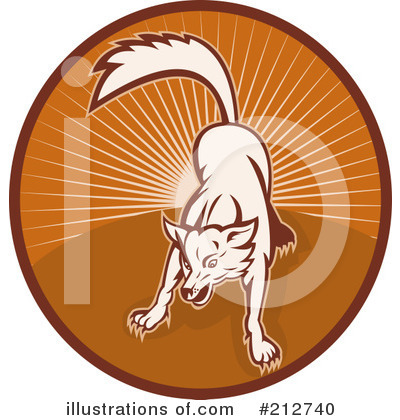 Royalty-Free (RF) Dog Clipart Illustration by patrimonio - Stock Sample #212740