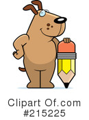 Dog Clipart #215225 by Cory Thoman