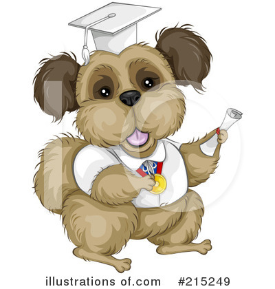 Royalty-Free (RF) Dog Clipart Illustration by BNP Design Studio - Stock Sample #215249