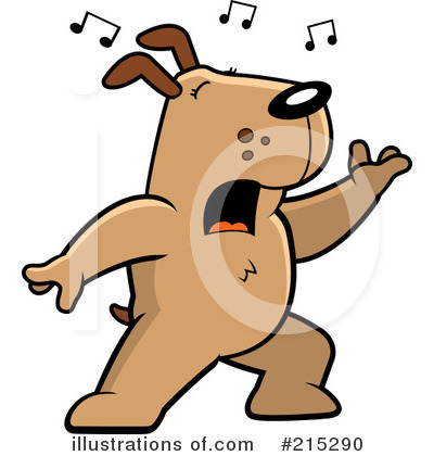 Singing Clipart #215290 by Cory Thoman
