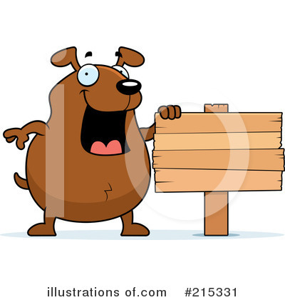 Royalty-Free (RF) Dog Clipart Illustration by Cory Thoman - Stock Sample #215331