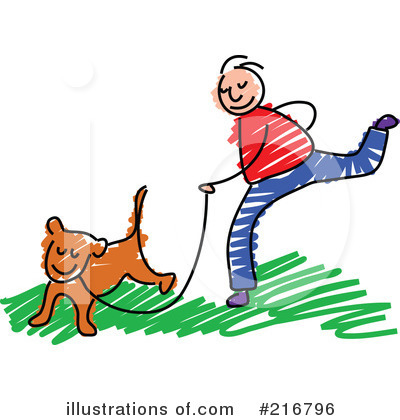 Royalty-Free (RF) Dog Clipart Illustration by Prawny - Stock Sample #216796