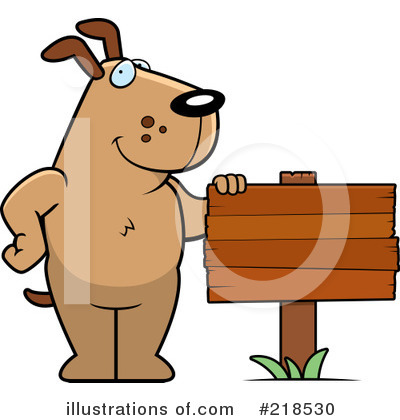 Royalty-Free (RF) Dog Clipart Illustration by Cory Thoman - Stock Sample #218530