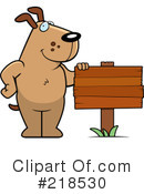 Dog Clipart #218530 by Cory Thoman