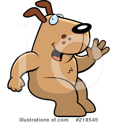 Royalty-Free (RF) Dog Clipart Illustration by Cory Thoman - Stock Sample #218545