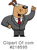 Dog Clipart #218595 by Cory Thoman