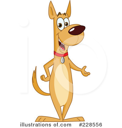 Royalty-Free (RF) Dog Clipart Illustration by yayayoyo - Stock Sample #228556