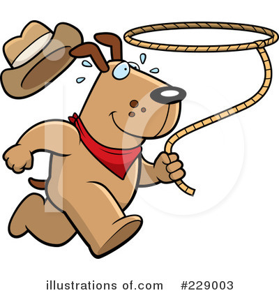 Royalty-Free (RF) Dog Clipart Illustration by Cory Thoman - Stock Sample #229003
