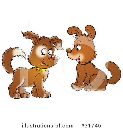Royalty-Free (RF) Dog Clipart Illustration by Alex Bannykh - Stock Sample #31745