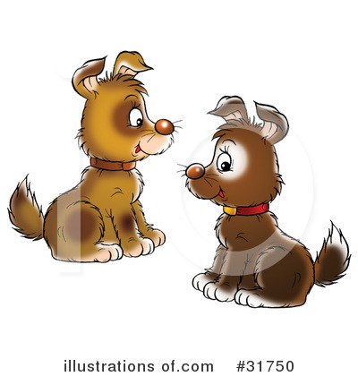 Royalty-Free (RF) Dog Clipart Illustration by Alex Bannykh - Stock Sample #31750