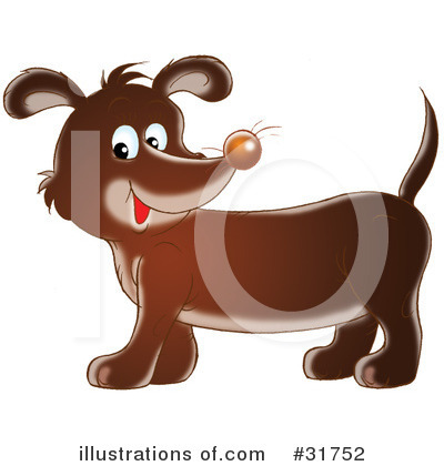 Royalty-Free (RF) Dog Clipart Illustration by Alex Bannykh - Stock Sample #31752