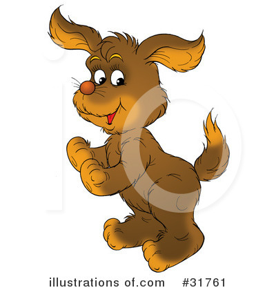 Royalty-Free (RF) Dog Clipart Illustration by Alex Bannykh - Stock Sample #31761