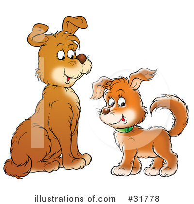 Royalty-Free (RF) Dog Clipart Illustration by Alex Bannykh - Stock Sample #31778