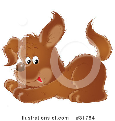 Royalty-Free (RF) Dog Clipart Illustration by Alex Bannykh - Stock Sample #31784