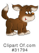 Dog Clipart #31794 by Alex Bannykh