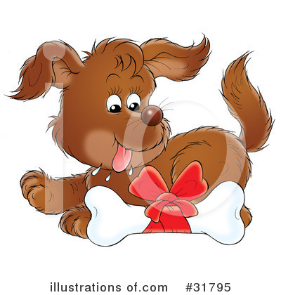 Royalty-Free (RF) Dog Clipart Illustration by Alex Bannykh - Stock Sample #31795