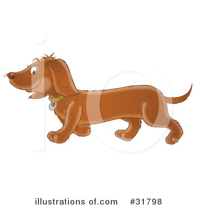 Royalty-Free (RF) Dog Clipart Illustration by Alex Bannykh - Stock Sample #31798