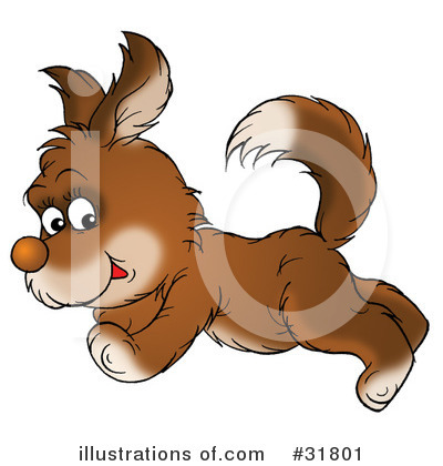 Royalty-Free (RF) Dog Clipart Illustration by Alex Bannykh - Stock Sample #31801