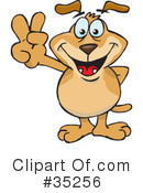 Dog Clipart #35256 by Dennis Holmes Designs