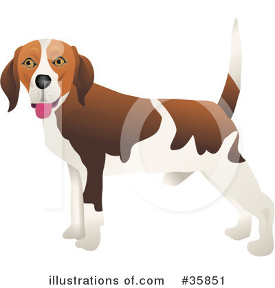 Royalty-Free (RF) Dog Clipart Illustration by Prawny - Stock Sample #35851