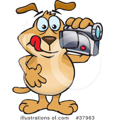 Camcorders Clipart #37963 by Dennis Holmes Designs