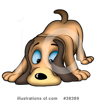 Royalty-Free (RF) Dog Clipart Illustration by dero - Stock Sample #38389