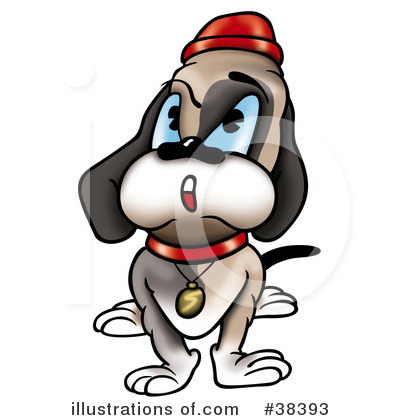 Royalty-Free (RF) Dog Clipart Illustration by dero - Stock Sample #38393