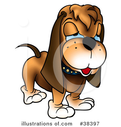 Royalty-Free (RF) Dog Clipart Illustration by dero - Stock Sample #38397