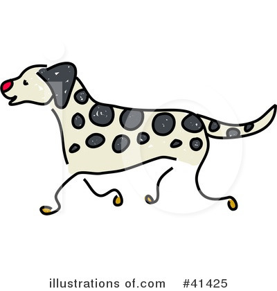 Royalty-Free (RF) Dog Clipart Illustration by Prawny - Stock Sample #41425