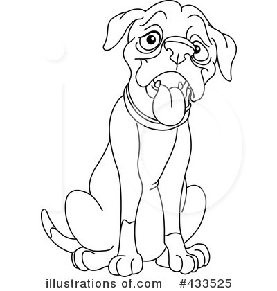 Royalty-Free (RF) Dog Clipart Illustration by yayayoyo - Stock Sample #433525