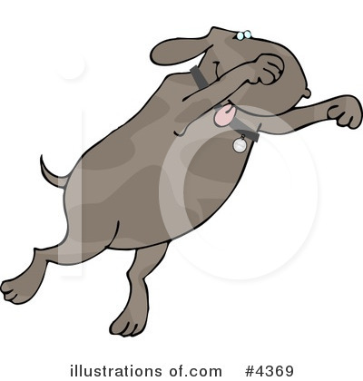 Royalty-Free (RF) Dog Clipart Illustration by djart - Stock Sample #4369