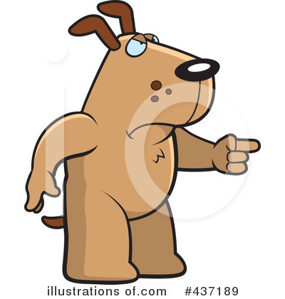 Royalty-Free (RF) Dog Clipart Illustration by Cory Thoman - Stock Sample #437189