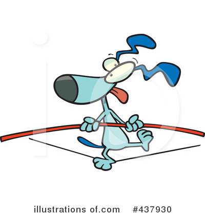 Tight Rope Clipart #437930 by toonaday