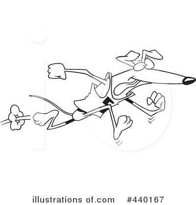 Greyhound Clipart #440167 by toonaday
