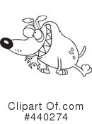 Dog Clipart #440274 by toonaday