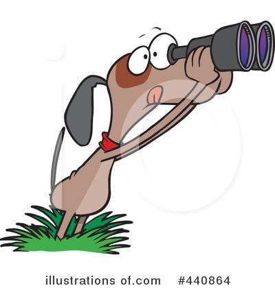 Royalty-Free (RF) Dog Clipart Illustration by toonaday - Stock Sample #440864