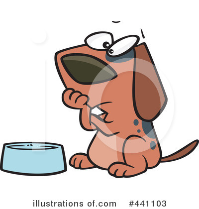 Royalty-Free (RF) Dog Clipart Illustration by toonaday - Stock Sample #441103
