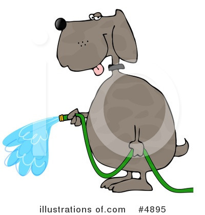Royalty-Free (RF) Dog Clipart Illustration by djart - Stock Sample #4895