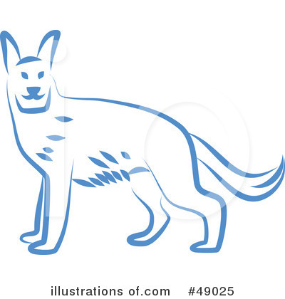 Royalty-Free (RF) Dog Clipart Illustration by Prawny - Stock Sample #49025