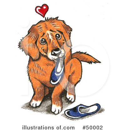 Royalty-Free (RF) Dog Clipart Illustration by LoopyLand - Stock Sample #50002