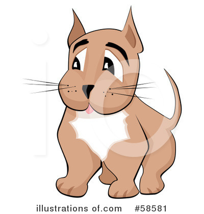 Royalty-Free (RF) Dog Clipart Illustration by MilsiArt - Stock Sample #58581